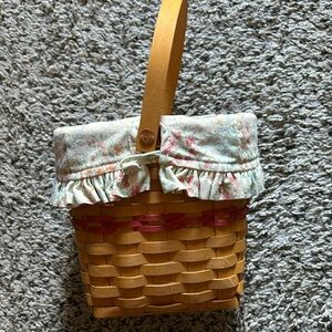 Longaberger Love Notes Basket